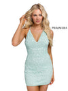 Primavera Couture Short Fitted Cocktail Dress 3138 - The Dress Outlet