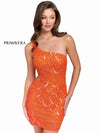 Primavera Couture Short Fitted Dress 3504 - The Dress Outlet