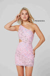 Primavera Couture Short Fitted Dress 3504 - The Dress Outlet