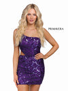 Primavera Couture Short Fitted Dress 3504 - The Dress Outlet