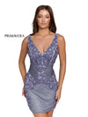 Primavera Couture Short Sleeveless Prom Dress 3802 - The Dress Outlet