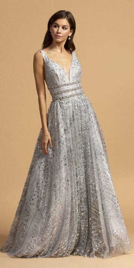 Prom Long Beaded Dress Sale - The Dress Outlet