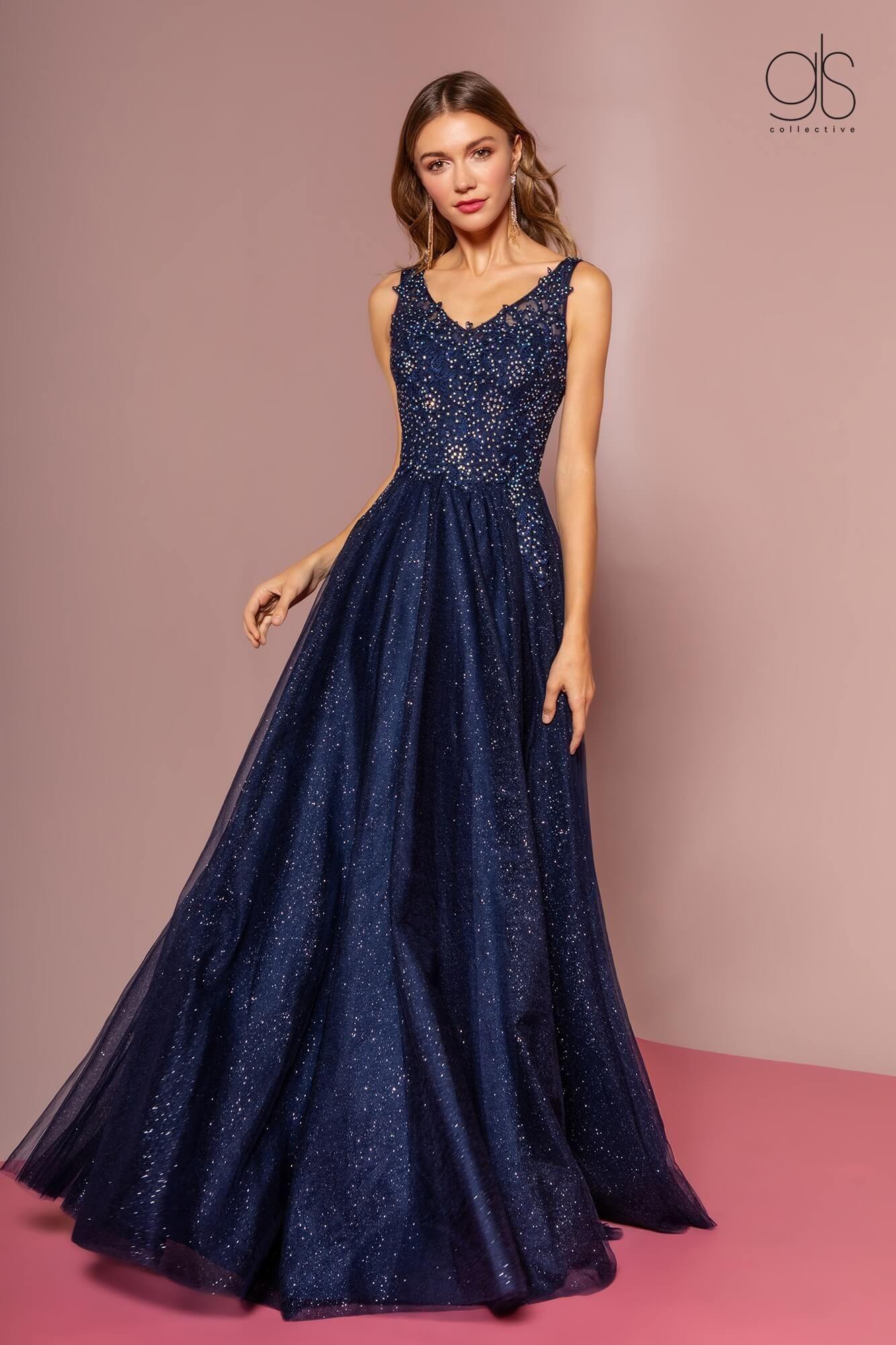 Prom Long Dress Sleeveless Formal Evening Gown Sale - The Dress Outlet