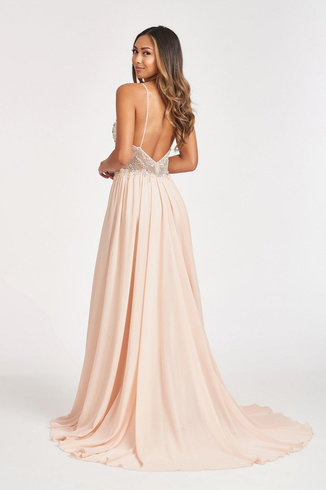 Prom Long Formal Chiffon Evening Dress - The Dress Outlet