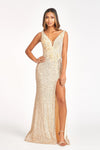 Prom Long Formal Sleeveless Evening Dress - The Dress Outlet