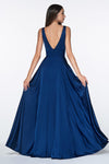 Prom Long High Slit Dress - The Dress Outlet