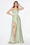 Prom Long High Slit Dress - The Dress Outlet