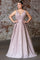 Prom Long Plus Size Evening Dress Mauve