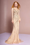 Prom Long Sleeveless Formal Trumpet Gown - The Dress Outlet Elizabeth K