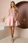 Prom Short Homecoming Cocktail Dress F732 - The Dress Outlet