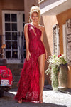 Prom Dresses Long One Shoulder Feather Skirt Prom Dress Red