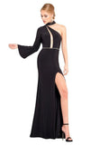 Rachel Allan Formal One Shoulder Long Dress 8313 - The Dress Outlet