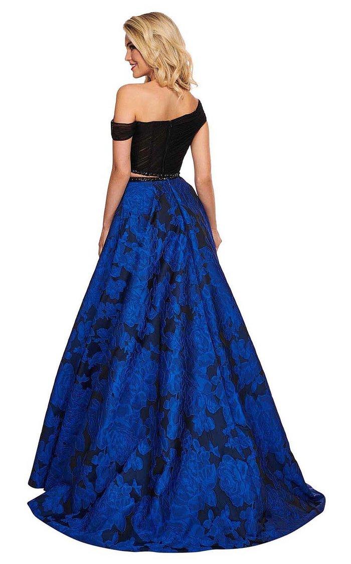 Rachel Allan Long One Shoulder Prom Ball Gown 6473 - The Dress Outlet