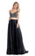 Rachel Allan Long Two Piece Beaded Prom Dress 6020 - The Dress Outlet