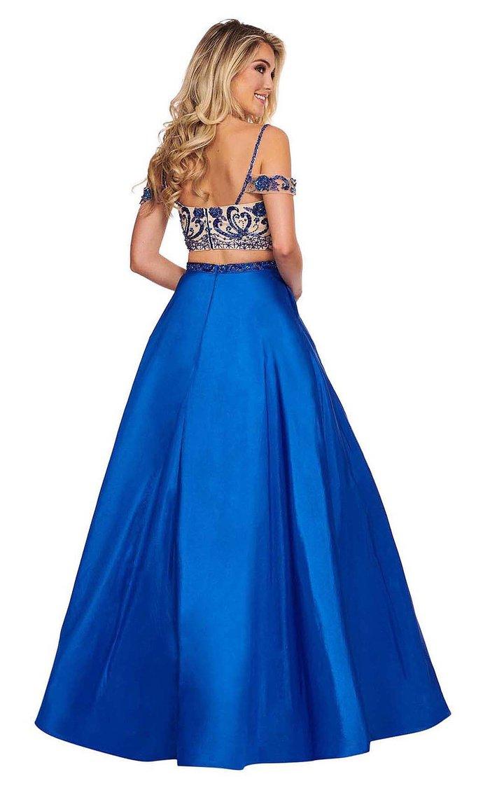 Rachel Allan Long Two Piece Prom Ball Gown 6534 - The Dress Outlet