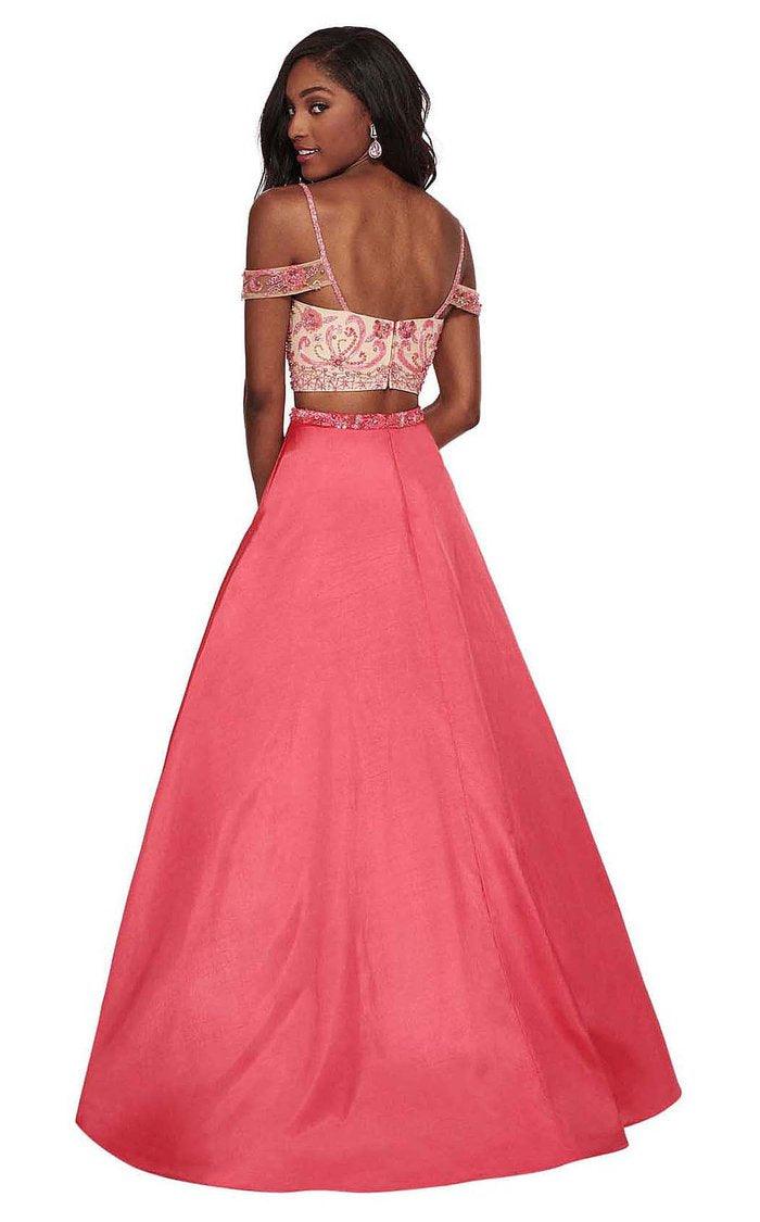 Rachel Allan Long Two Piece Prom Ball Gown 6534 - The Dress Outlet