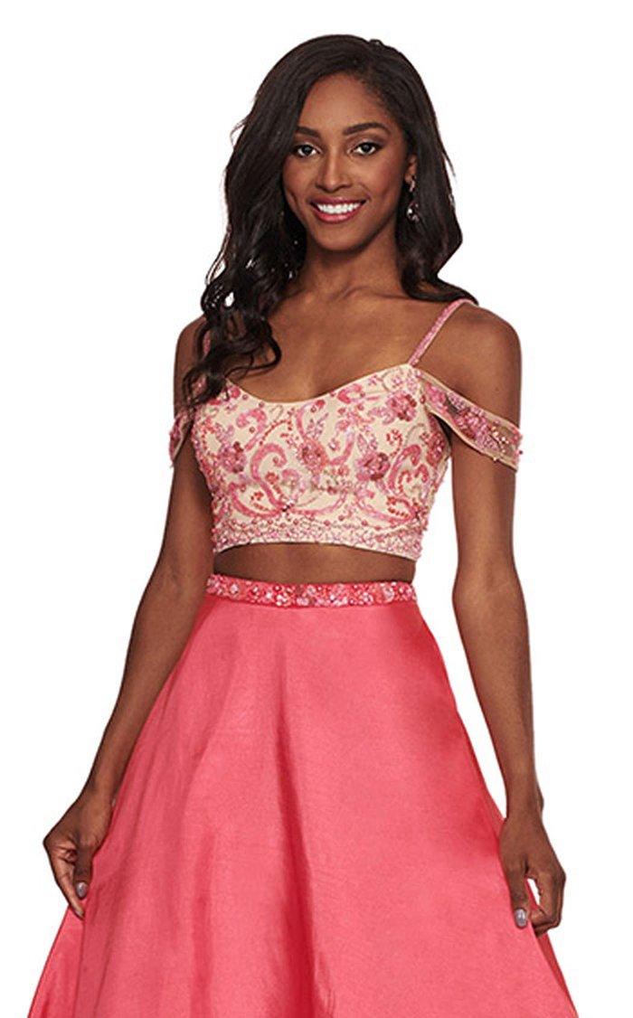 Rachel Allan Long Two Piece Prom Ball Gown 6534 - The Dress Outlet