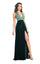 Rachel Allan Prom Long Beaded Halter Dress 8345 - The Dress Outlet