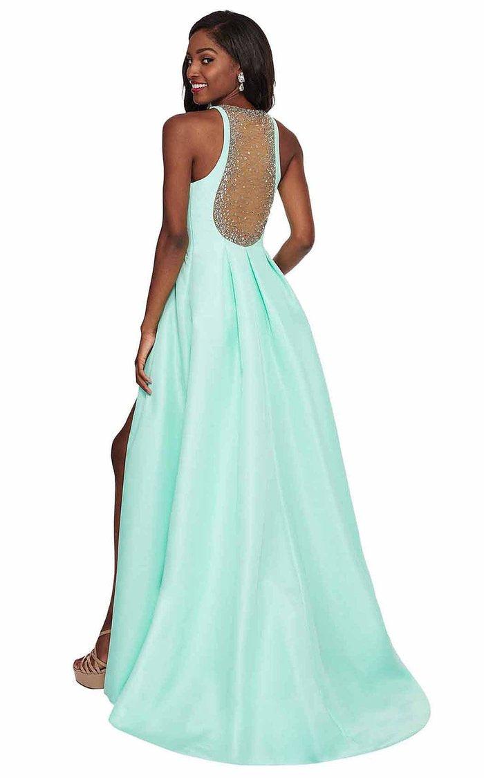 Rachel Allan Prom Long Formal Beaded Dress 6435 - The Dress Outlet