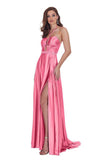 Rachel Allan Prom Long Halter Formal Prom Gown 6521 - The Dress Outlet