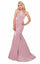 Rachel Allan Prom Long Halter Mermaid Dress 6436 - The Dress Outlet