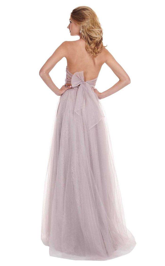 Rachel Allan Prom Long Halter Two Piece Dress 6437 - The Dress Outlet