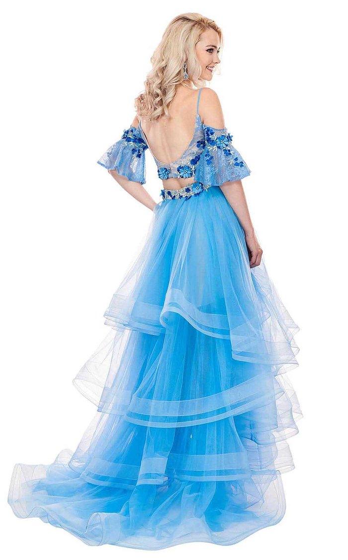 Rachel Allan Prom Long Off Shoulder Ball Gown 6476 - The Dress Outlet