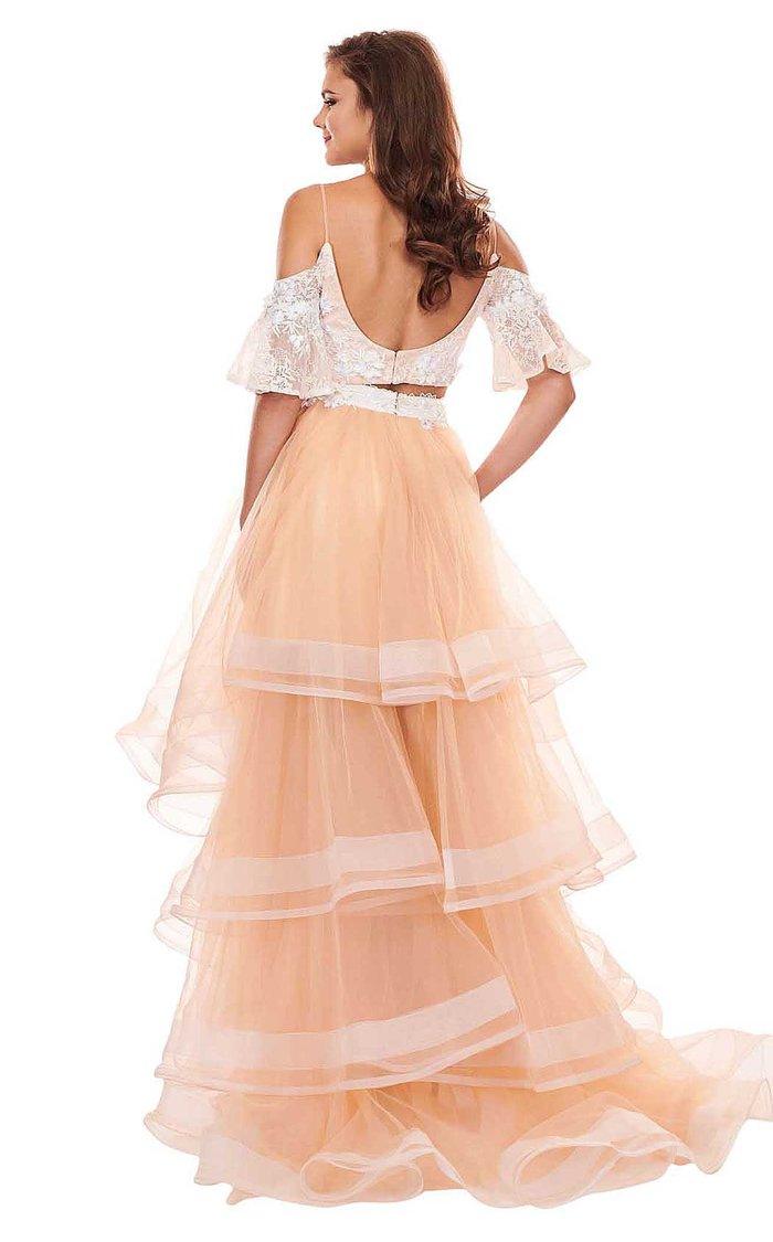 Rachel Allan Prom Long Off Shoulder Ball Gown 6476 - The Dress Outlet