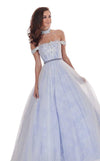 Rachel Allan Prom Long Off Shoulder Ball Gown 6516 - The Dress Outlet