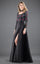 Rachel Allan Prom Long Sleeve Beaded Ball Gown 8277 - The Dress Outlet