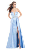 Rachel Allan Prom Long Strapless Formal Dress 6115 - The Dress Outlet