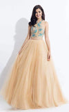 Rachel Allan Prom Long Two Piece Ball Gown 6155 - The Dress Outlet