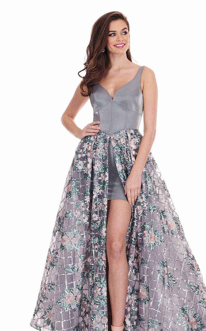 Rachel Allan Prom Sleeveless Formal Dress 6572CL - The Dress Outlet