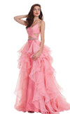 Rachel Allan Prom Spaghetti Strap Long Dress 6498 - The Dress Outlet