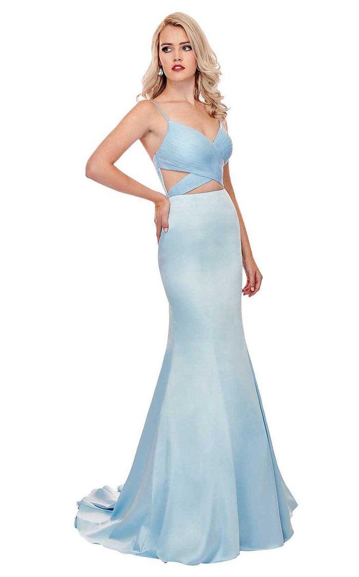 Rachel Allan Prom Spaghetti Strap Long Dress 6498 - The Dress Outlet