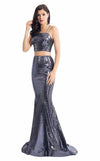 Rachel Allan Prom Two Piece Formal Long Dress 6141 - The Dress Outlet