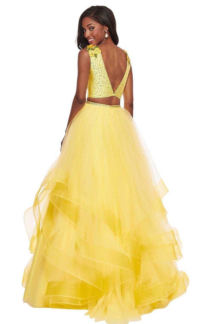 Rachel Allan Prom Two Piece Long Ball Gown 6412 - The Dress Outlet