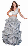 Rachel Allan Prom Two Piece Long Ball Gown 6427 - The Dress Outlet