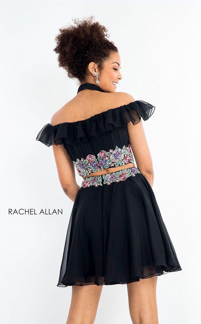 Rachel Allan Short Two Piece Homecoming Dress 4639 - The Dress Outlet