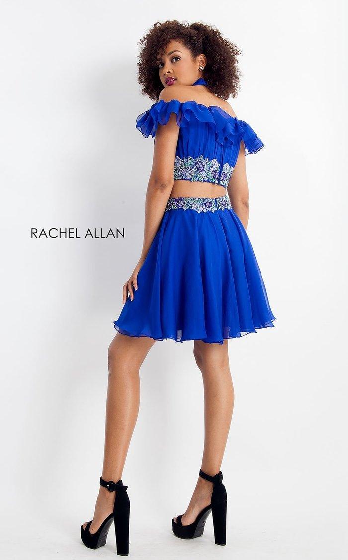 Rachel Allan Short Two Piece Homecoming Dress 4639 - The Dress Outlet