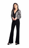 Rachel Allan Sleeveless Formal Jacket Jumpsuit 8353 - The Dress Outlet