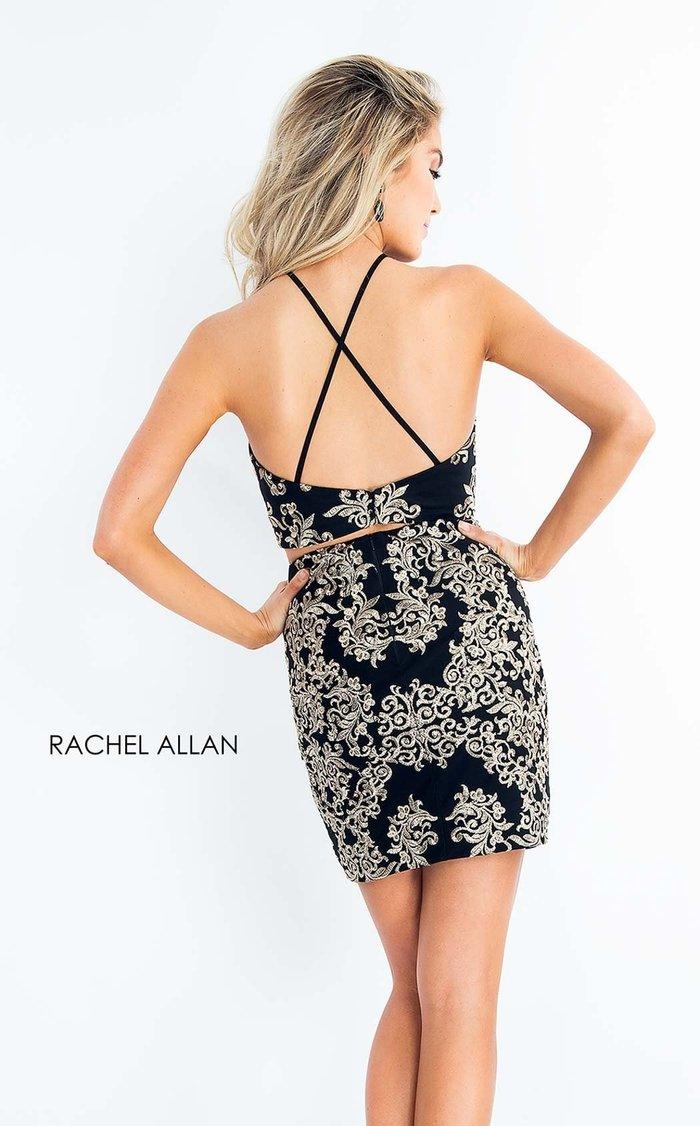 Rachel Allan Two Piece Homecoming Short Dress 4631 - The Dress Outlet