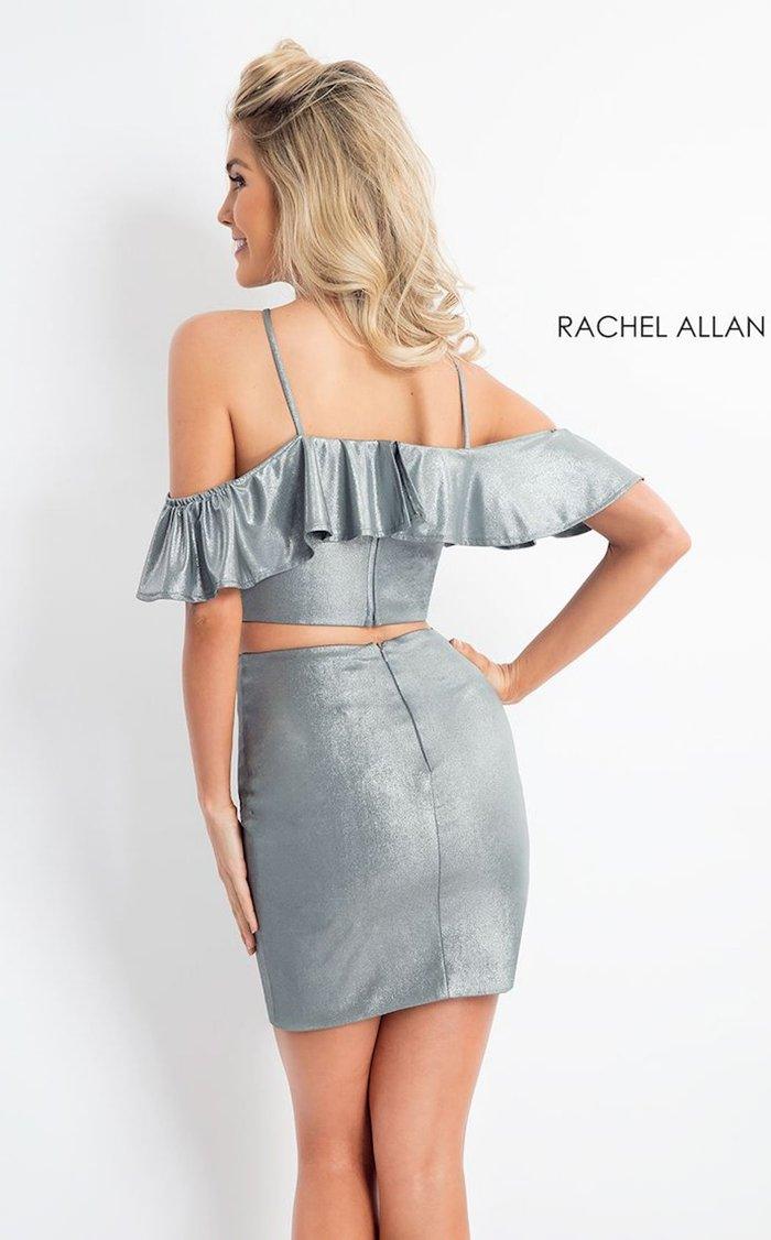 Rachel Allan Two Piece Short Homecoming Dress 4627 - The Dress Outlet