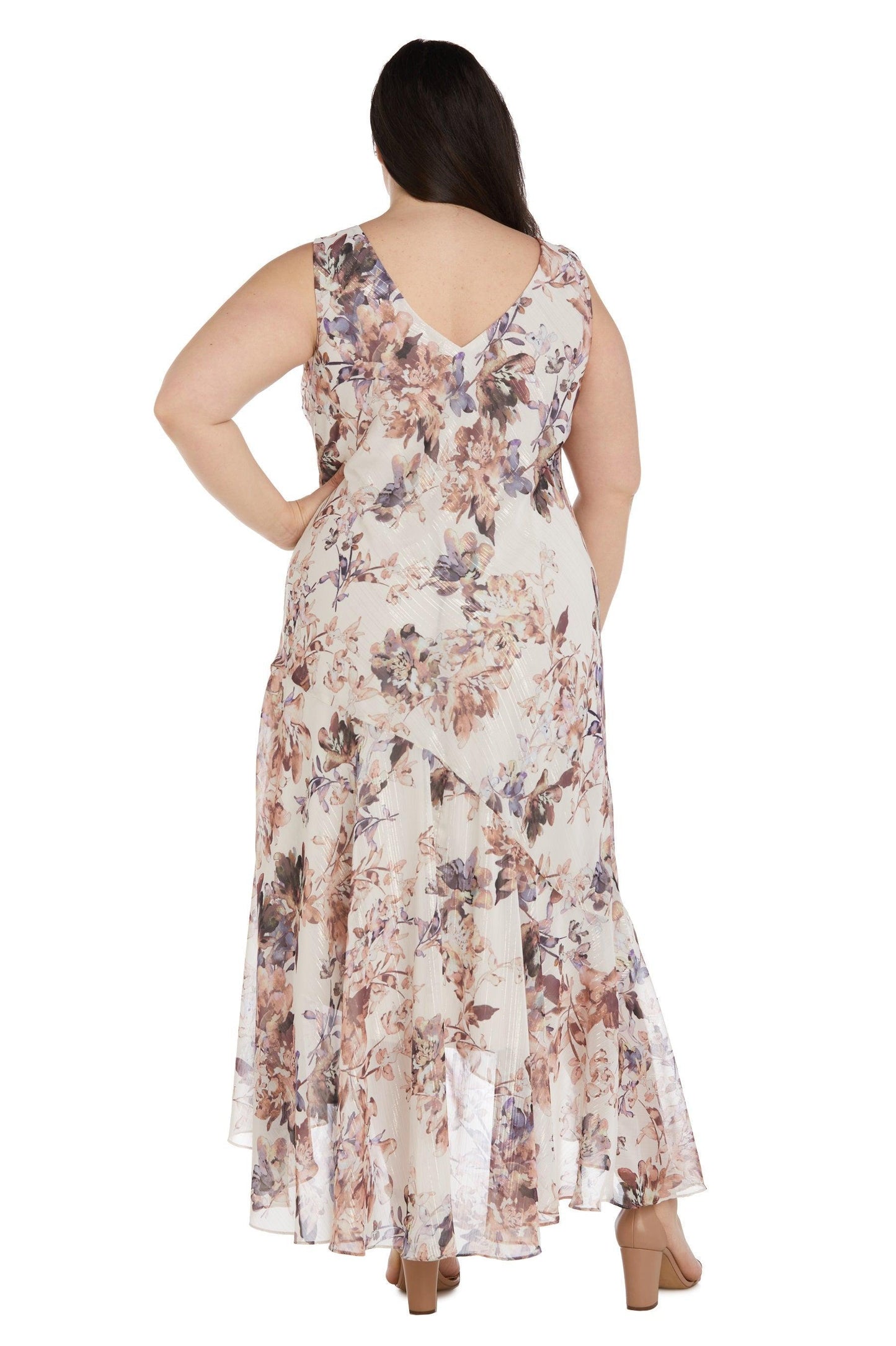 R&M Richards 2 Piece High Low Plus Size Dress Sale - The Dress Outlet