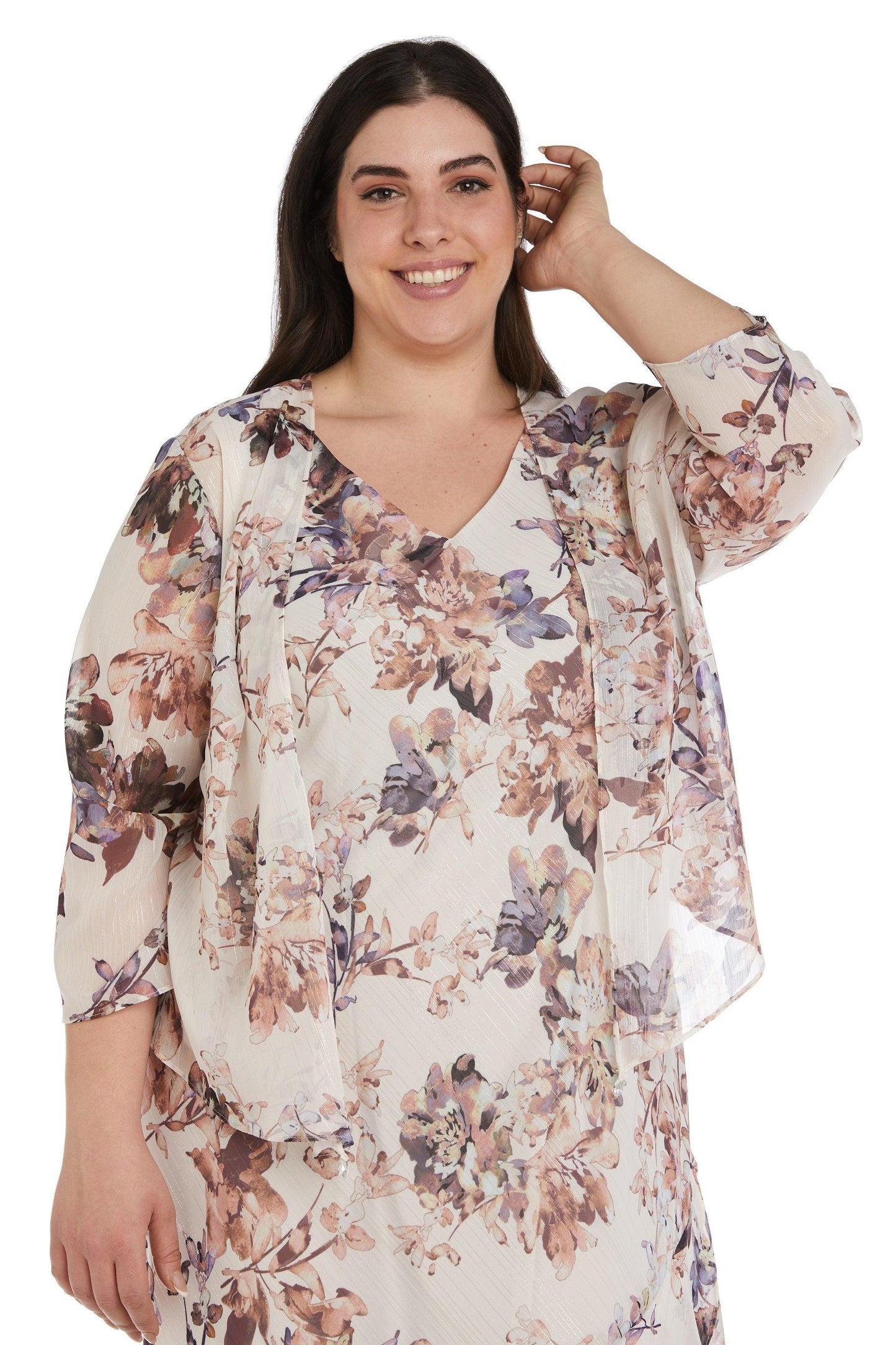 R&M Richards 2 Piece High Low Plus Size Dress Sale - The Dress Outlet