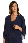 R&M Richards 3/4 Sleeve Shrug Formal Jacket 9249 - The Dress Outlet