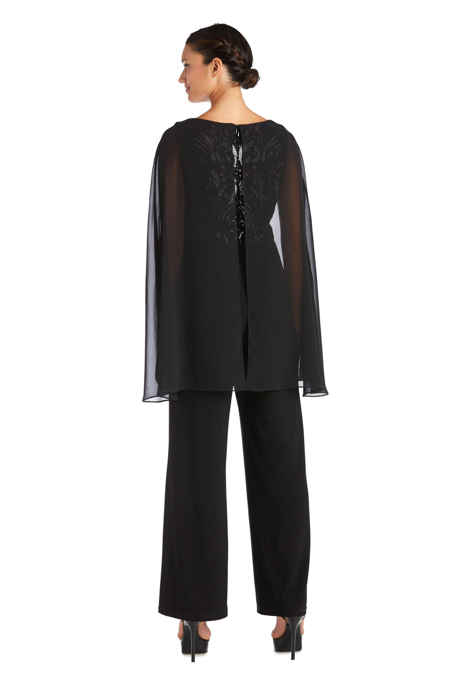 R&M Richards Capelet Jumpsuit 7539 - The Dress Outlet