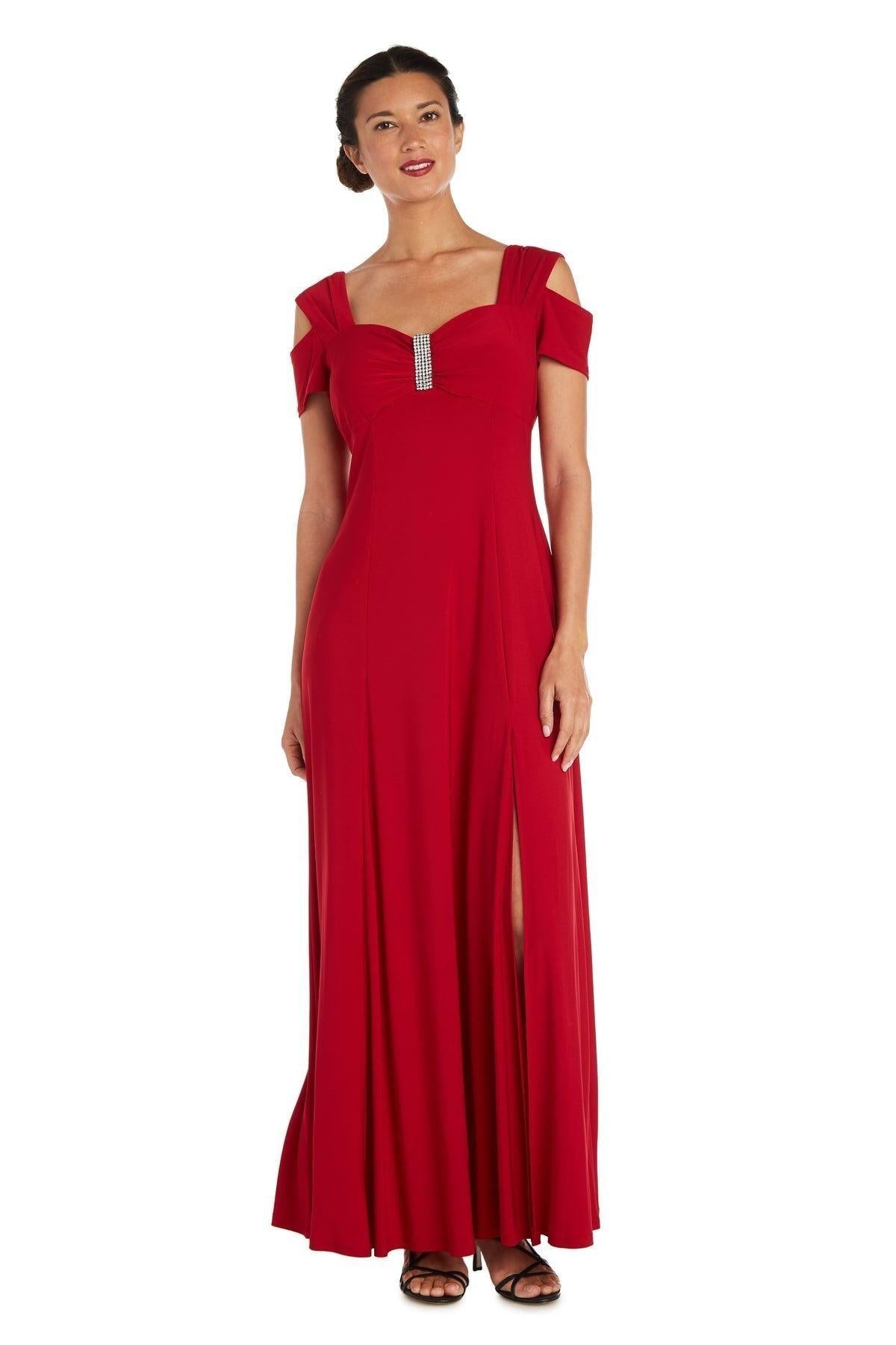 R&M Richards Evening Long Formal Dress 1367 - The Dress Outlet