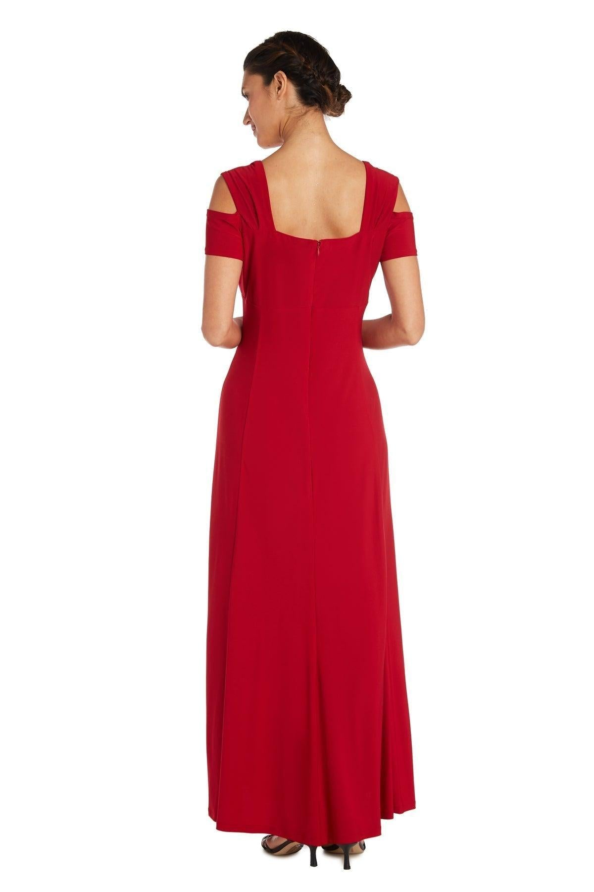 R&M Richards Evening Long Formal Dress 1367 - The Dress Outlet