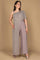 R&M Richards Formal Asymmetric Petite Jumpsuit 3096P - The Dress Outlet